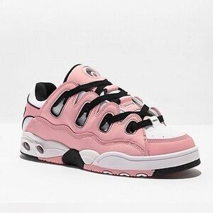 Pink and Black Osiris sneakers